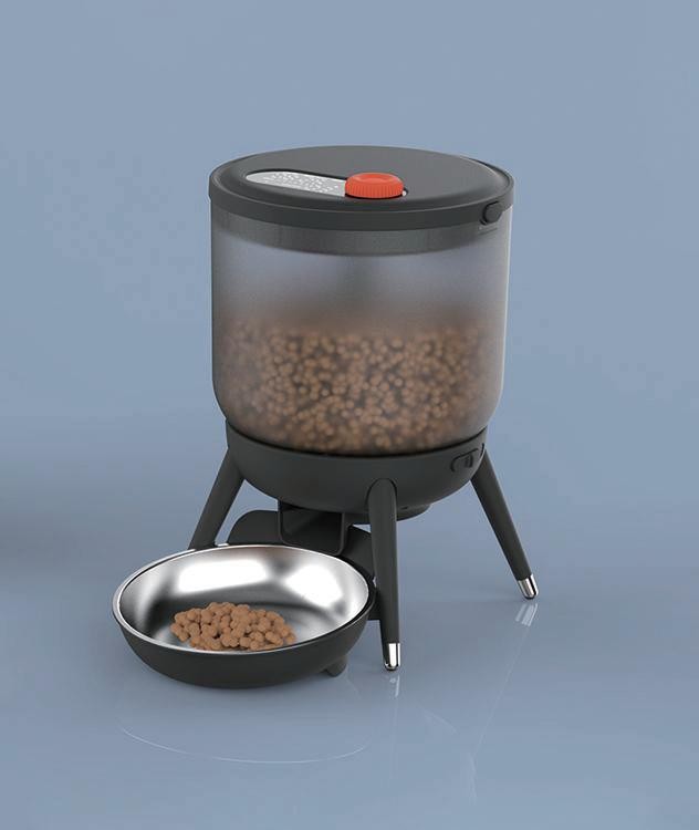 Automatic Pet Feeder‑Single Pot‑Button PTM-40A3