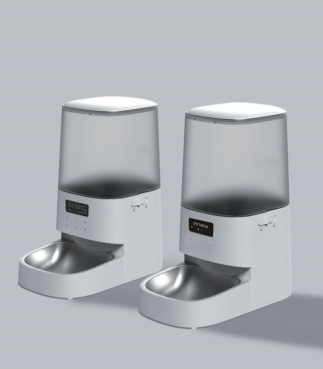 Automatic Pet Feeder - Single Bowl  - Button PTM-203