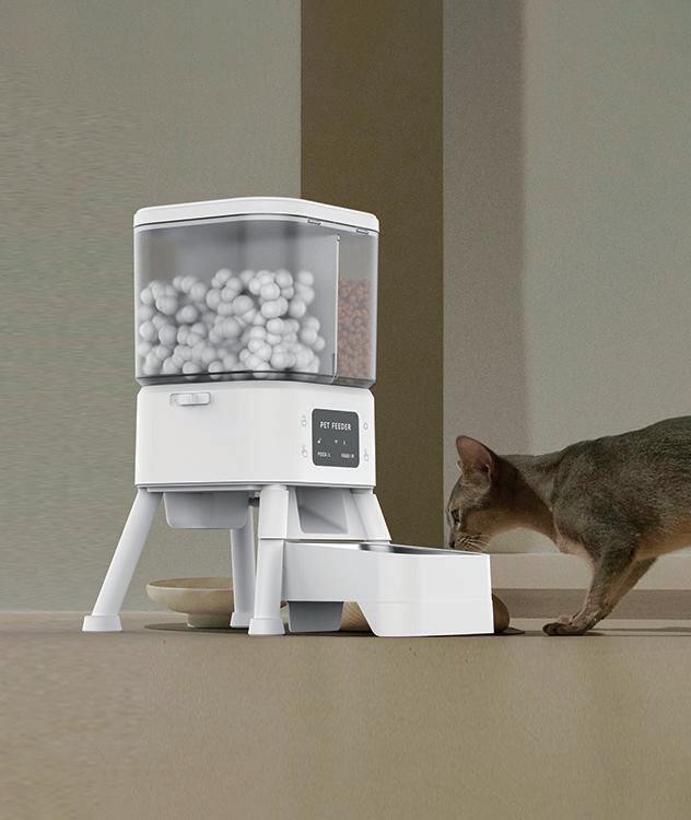 Dual‑Grain Silo Intelligent Feeder‑Single Pot‑WiFi‑Button PTM-20A3