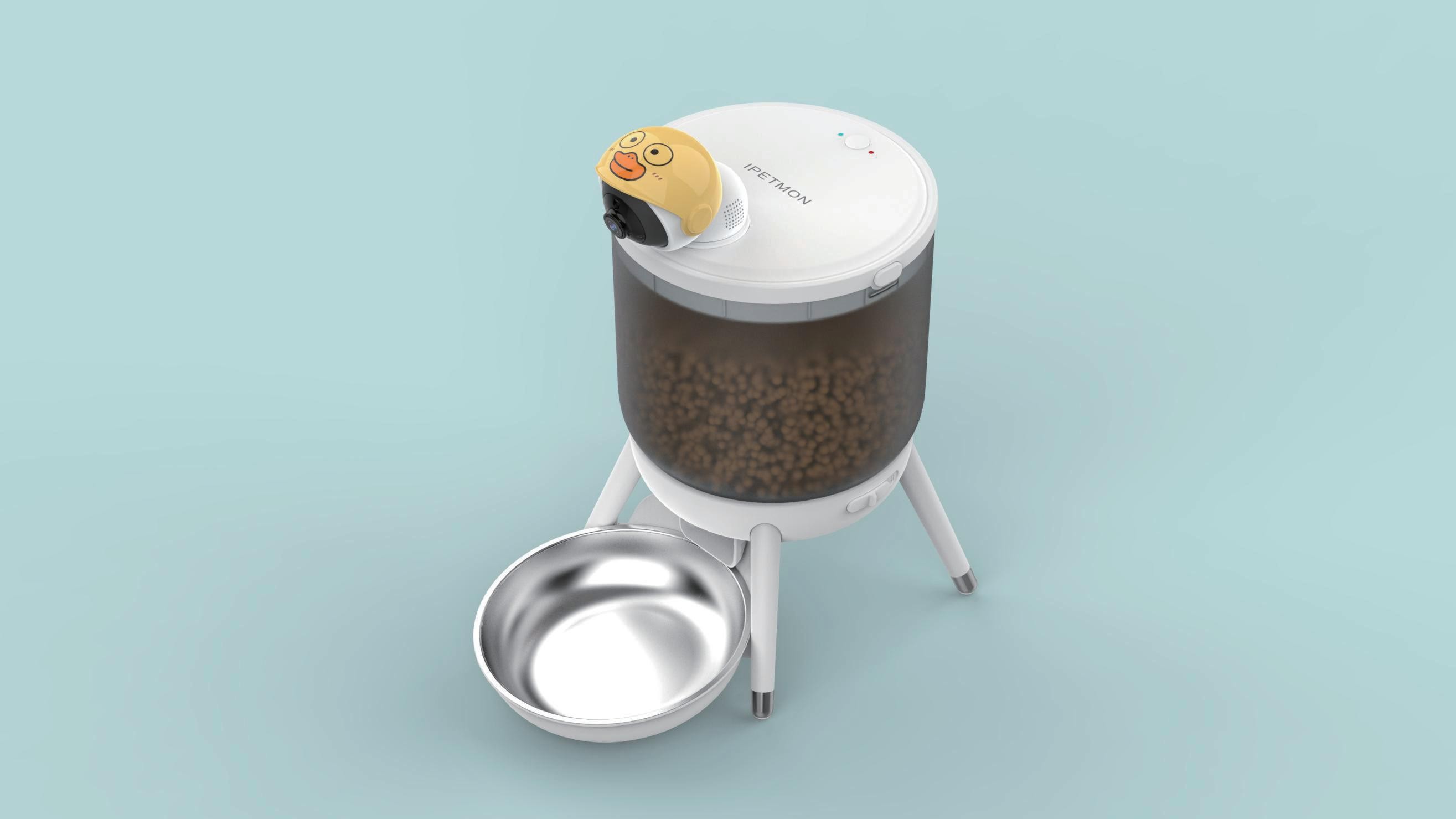 PTZ Smart Pet Feeder-Single Pot-WiFi PTM-40A2